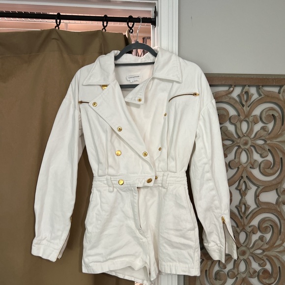 Lovers and Friends Frankie Romper in Bone White - Picture 4 of 4